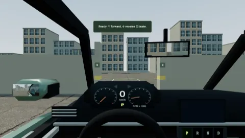 Tight Garage Entrance cockpit