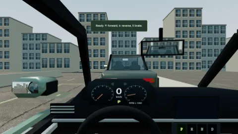 Escape From Tight Parking cockpit
