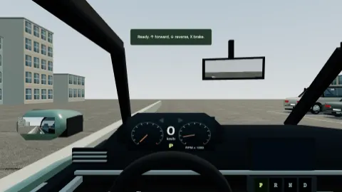Forward Bay Parking cockpit