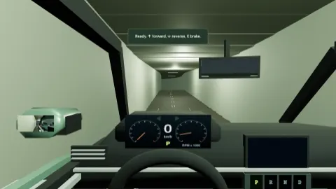 Ramp, Blind Turn & Upper-Floor Parking cockpit