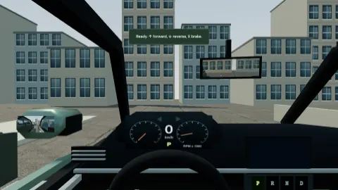 Parallel Parking · Left cockpit
