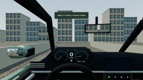 Three-Point Turn cockpit