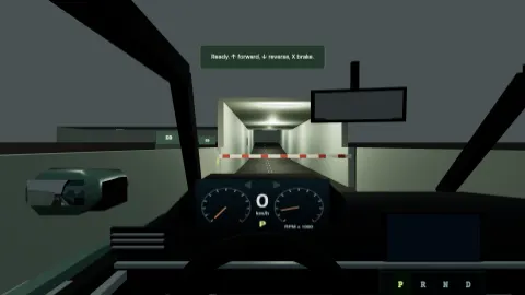 Ticket Barrier & Garage Parking cockpit