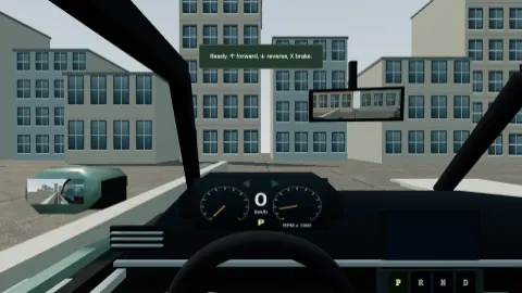 Tight Right Parallel Parking · Opposite Wall cockpit