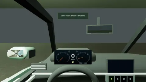 Narrow Underground Garage cockpit